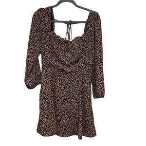Abercrombie & Fitch Floral long sleeve dress size medium